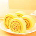 Soft Dough Rolls Into Roll Cake