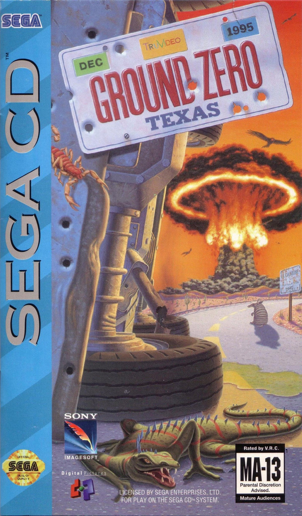 Ground Zero Texas – Sega CD (SCD)