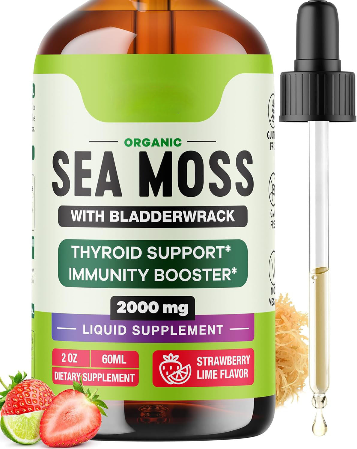 Room Temperature 60ml Seaweed Drops