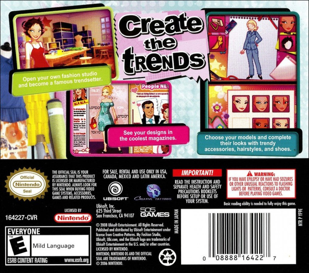 My Fashion Studio – Nintendo DS (DS)