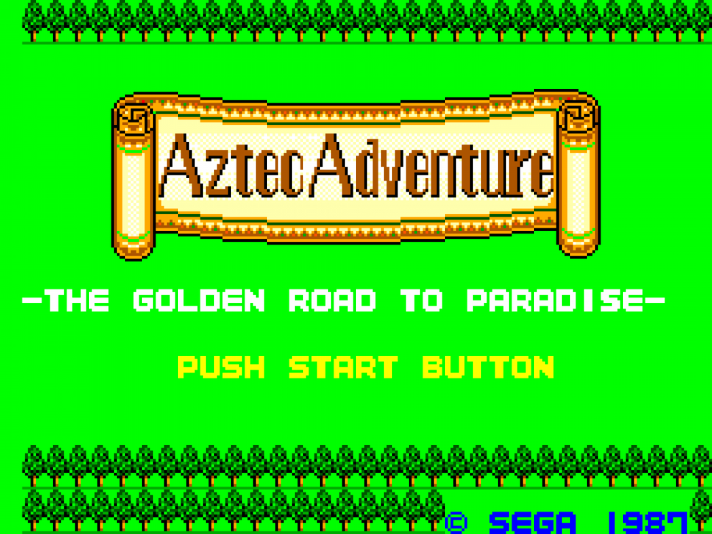 Aztec Adventure – Sega Master System (SMS)