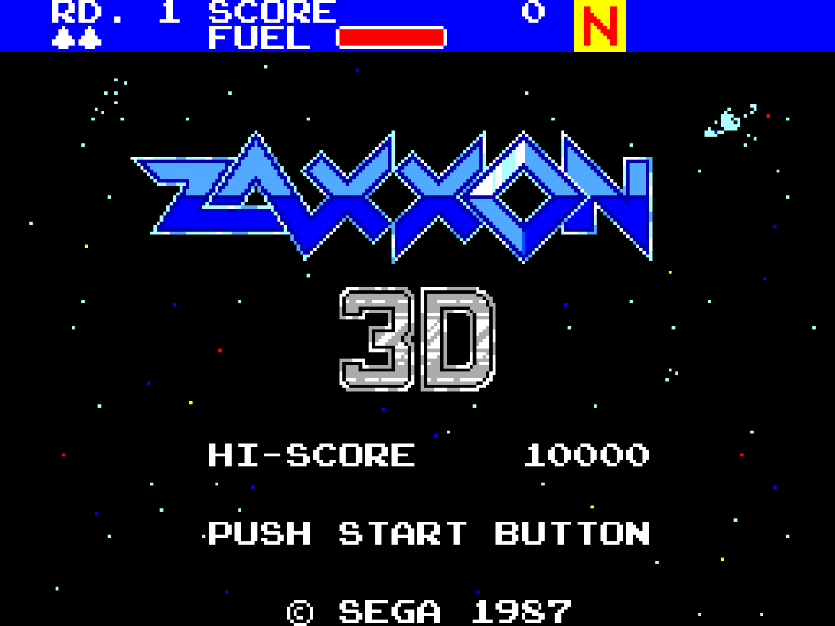 Zaxxon 3D – Sega Master System (SMS)